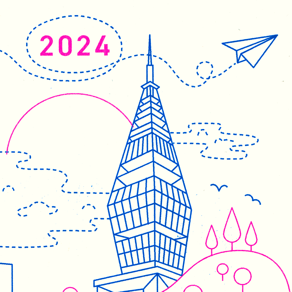 Kalendár 2024 - pink