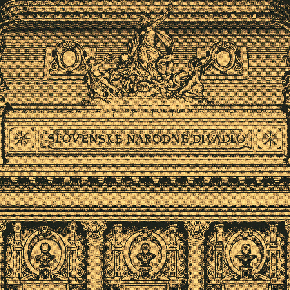 Slovenské národné divadlo - limitovaná edícia - čierna