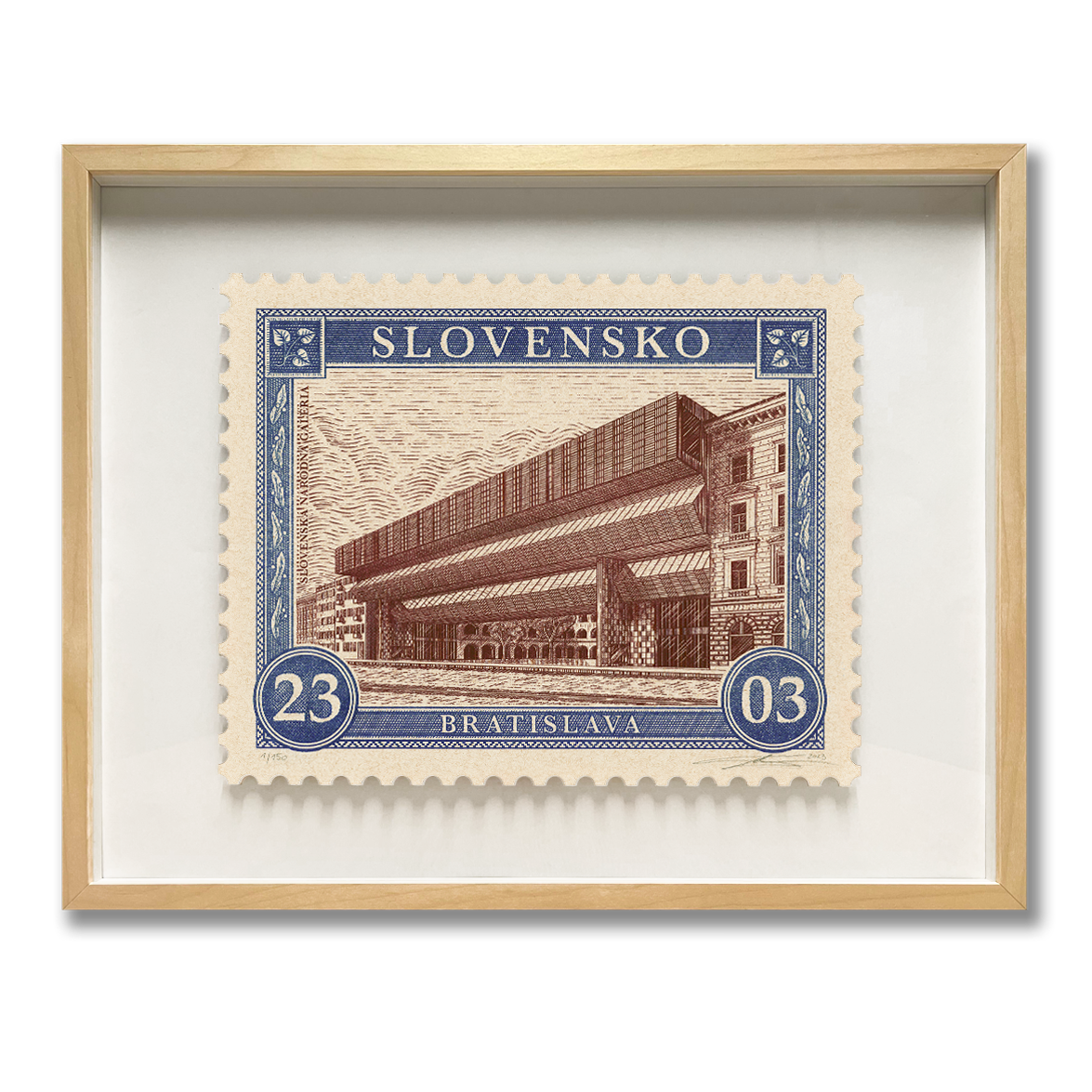 Známka Slovenská národná galéria