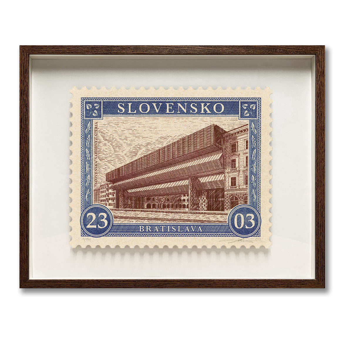 Známka Slovenská národná galéria