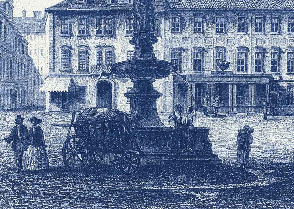 Hlavné námestie v Bratislave, rok 1860