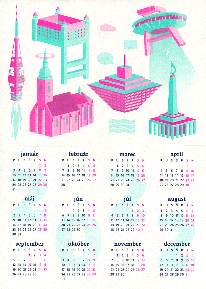 Kalendár 2022